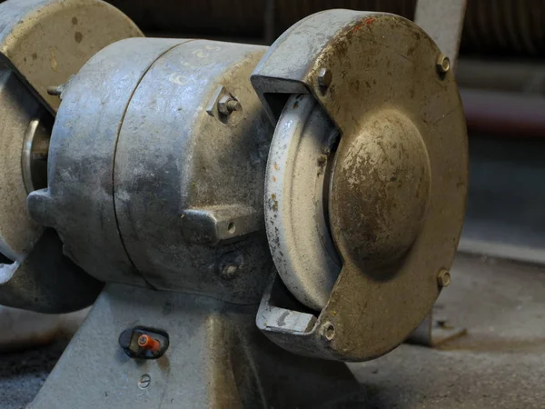 Old Sharpened Machine Workshop — Stock Photo, Image