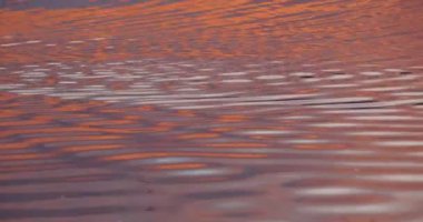 günbatımı güneş boyalar nehir turuncu renk arka plan