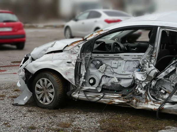 Crash subcompact car — Stock Photo, Image