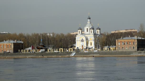 Iglesia Santísima Trinidad San Petersburgo — Vídeos de Stock