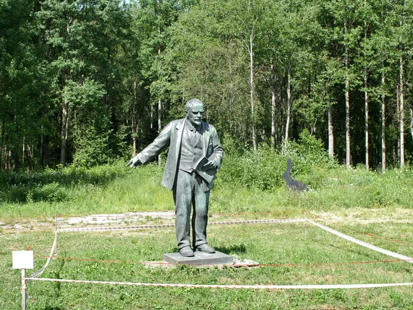 페테르부르크 러시아 2019 블라디미르 러시아의 창조자 버려진 기념물 — 스톡 사진