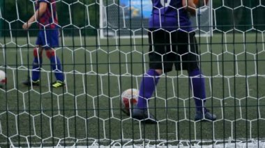 genç futbolcu gol attı