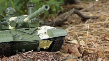 Tank ön görüntü kamera hareketi, yakın