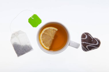 İşten önce bir sabah çay partisi.