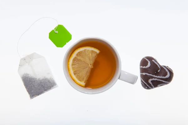 İşten önce bir sabah çay partisi.