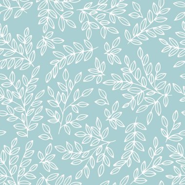 Vektör nazik Dikişsiz desen tasarımı için dalları davetiyeler, kapakları, kartları, Tekstil ve duvar kağıdı ile