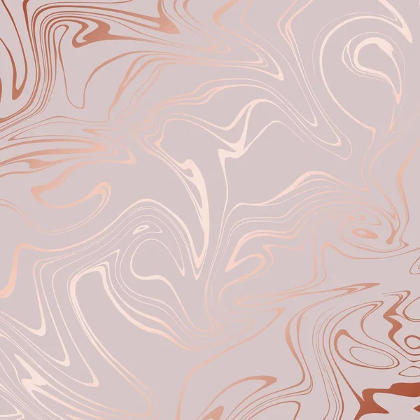 Oro Rosa Fondo Decorativo Abstracto Mármol Rosa Para Diseño Invitaciones — Vector de stock