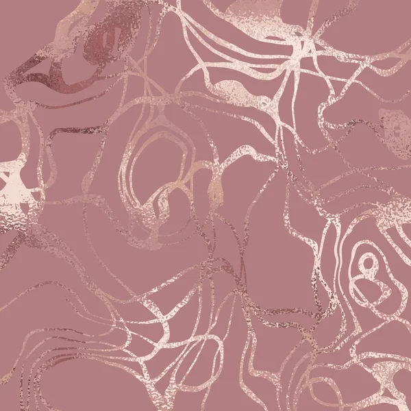Золота Троянда Рожевий Мармур Розкішна Векторна Текстура Продажу Дизайн Поверхні — стоковий вектор
