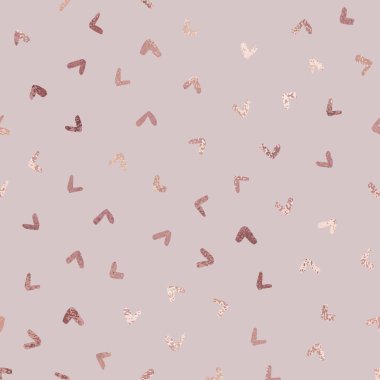 Gül altın. Lüks vektör doku bir soyut desen ve metalik etkisi ile