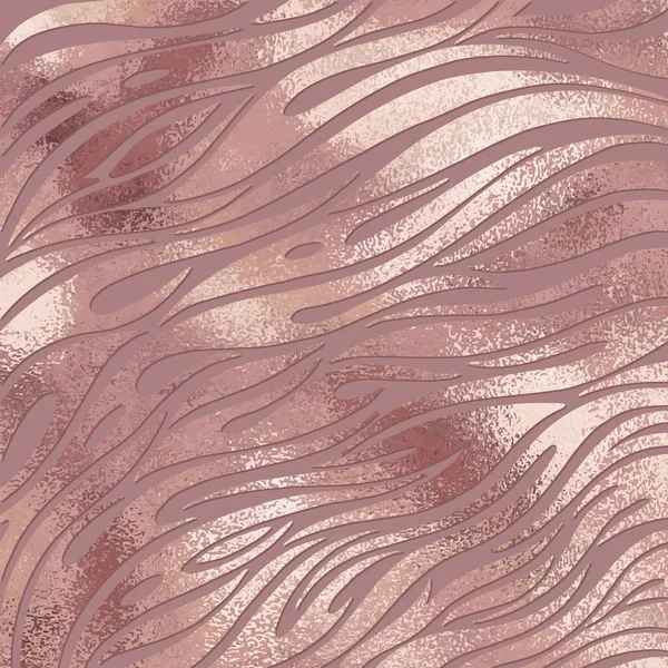 Astratto Elegante Sfondo Vettore Oro Rosa Foglio Imitazione — Vettoriale Stock