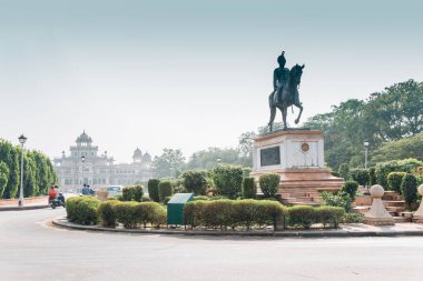 Jaipur, Hindistan - 12 Kasım 2017: Albert Hall Müzesi