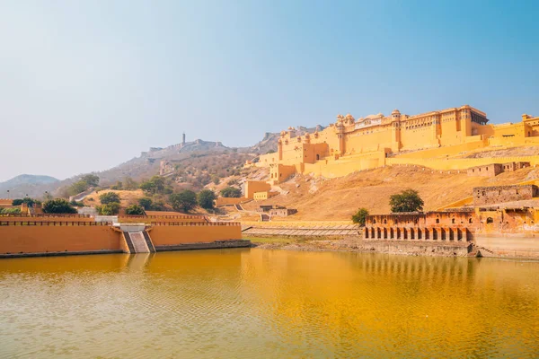 Amber Palace Arquitetura Histórica Jaipur Índia — Fotografia de Stock