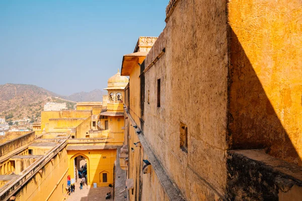 Amber Palace Arquitetura Histórica Jaipur Índia — Fotografia de Stock