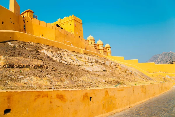 Amber Palace Arquitetura Histórica Jaipur Índia — Fotografia de Stock