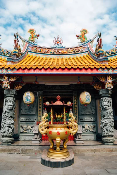 Shuren Academy Wenchang Templet Taipei Taiwan — Stockfoto