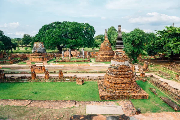 Wat Phra Sanphet Antike Ruinen Ayutthaya Thailand — Stockfoto