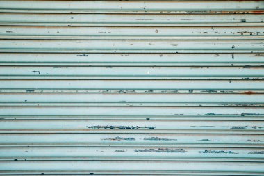 Işık yeşil metal Panjur Kapı arka plan