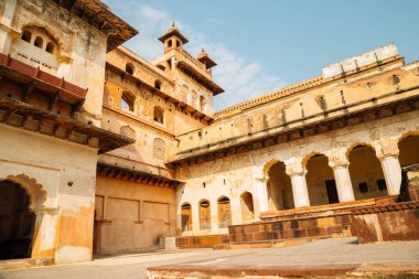 Orchha Fort Raja Mahal, Hindistan antik kalıntılar