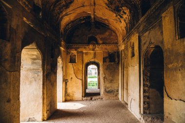 Chhatris, Orchha, Hindistan'da antik Harabeleri