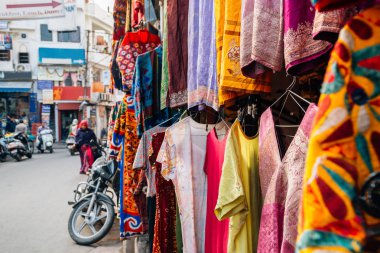 Udaipur, Hindistan Hint tarzı giyim mağazası