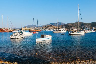 Ege Denizi marina Limanı Bodrum, Türkiye'de