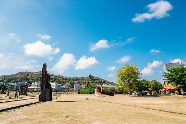 Kaohsiung Taiwan Maggio 2018 Hamasen Railway Cultural Park — Foto Stock