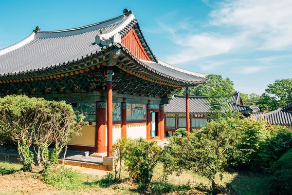 Yongjusa Templo Arquitetura Tradicional Hwaseong Coreia — Fotografia de Stock