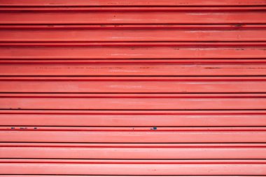 Kırmızı renk Panjur Kapı arka plan