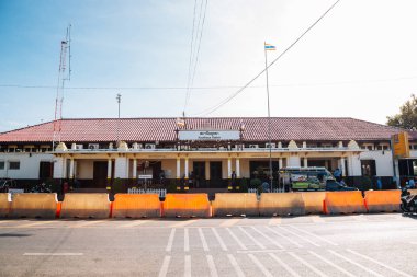 Ayutthaya, Tayland - 9 Kasım 2017: Ayutthaya Tren İstasyonu