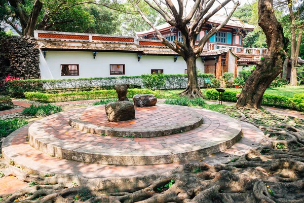 Lin Family Mansion Garden Taipei Taiwan — Fotografia de Stock