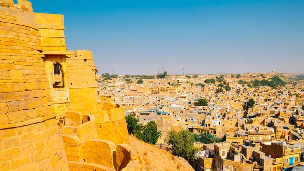 Jaisalmer Fort and old desert city in India