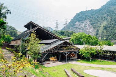 Jiji çizgi Checheng eski şehir: Nantou, Tayvan