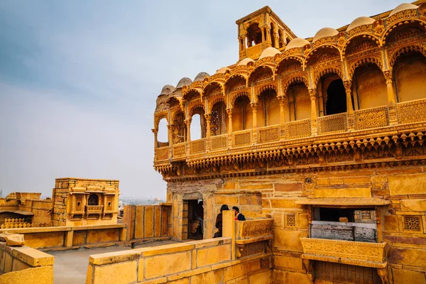 Salim Singh Haveli Történelmi Építészet Jaisalmer India — Stock Fotó