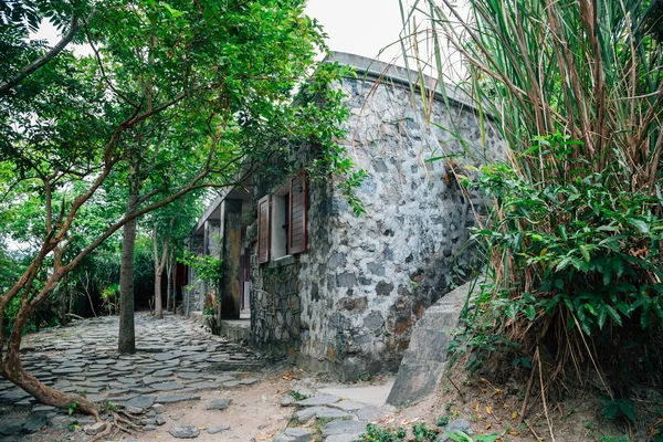 Cannon Fort Bersejarah Landmark Cat Pulau Vietnam — Stok Foto