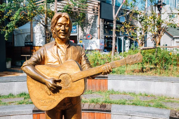 Daegu Korea September 2018 Kim Kwang Seok Memorial Street — Stockfoto