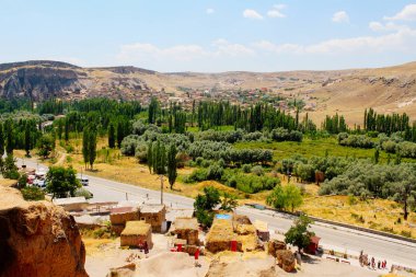 Yeşil Tur Kapadokya Selime Katedrali Manastırı antik Harabeleri