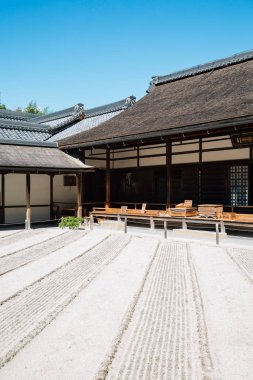 Ginkaku-ji Tapınağı, Kyoto, Japonya 'daki Gümüş Çadır