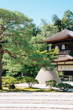Ginkaku-ji Tapınağı, Kyoto, Japonya 'daki Gümüş Çadır