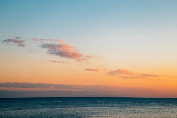 Isla Enoshima Atardecer Mar Kanagawa Japón — Foto de Stock