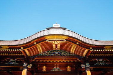 Yushima Tenmangu geleneksel mimarisi: Tokyo, Japan