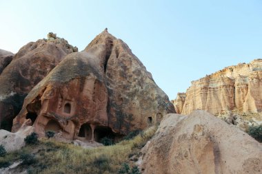 Kapadokya, Türkiye'de Gül Vadisi antik Harabeleri