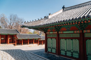 Gyeonghuigung Palace, Seul, Kore Kore geleneksel mimari