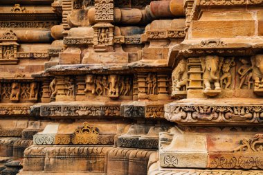 Khajuraho, Hindistan Batı grubu tapınaklar, antik Harabeleri