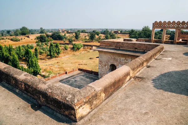 Orchha Fort Rai Parveen Mahal Antiche Rovine India — Foto Stock