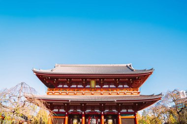 Asakusa Sensoji Tapınağı Hozomon kapısı: Tokyo, Japan
