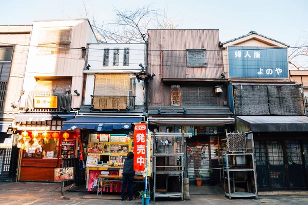 Tokyo Japonya Kasım 2018 Asakusa Denbouin Geleneksel Mağaza Sokak — Stok fotoğraf