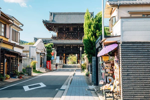 Kyoto Japón Septiembre 2018 Templo Seiryoji Arquitectura Histórica Arashiyama — Foto de Stock