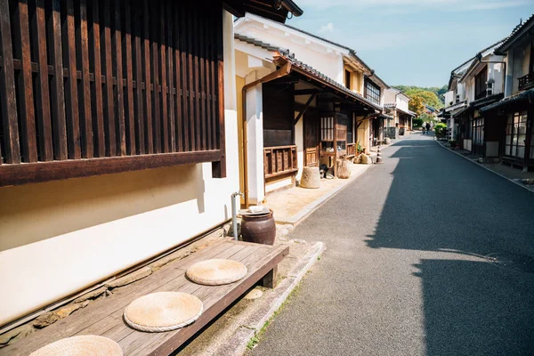 Pueblo tradicional japonés de Uchiko en Ehime, Shikoku, Japón — Foto de Stock