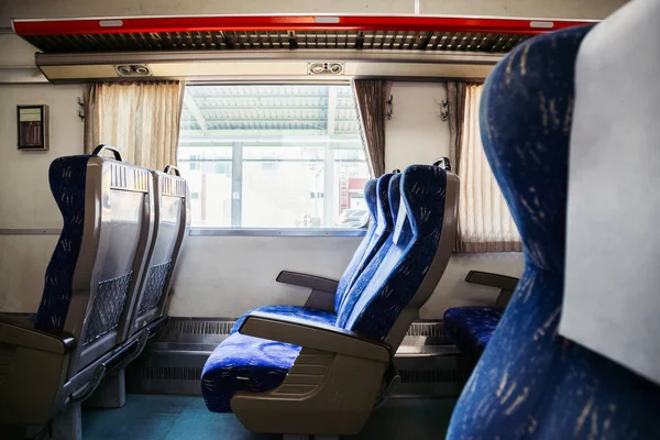 Dentro del tren en Corea — Foto de Stock