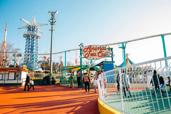 奈良県 - 2019年4月4日 : 生駒三条遊園地 — ストック写真